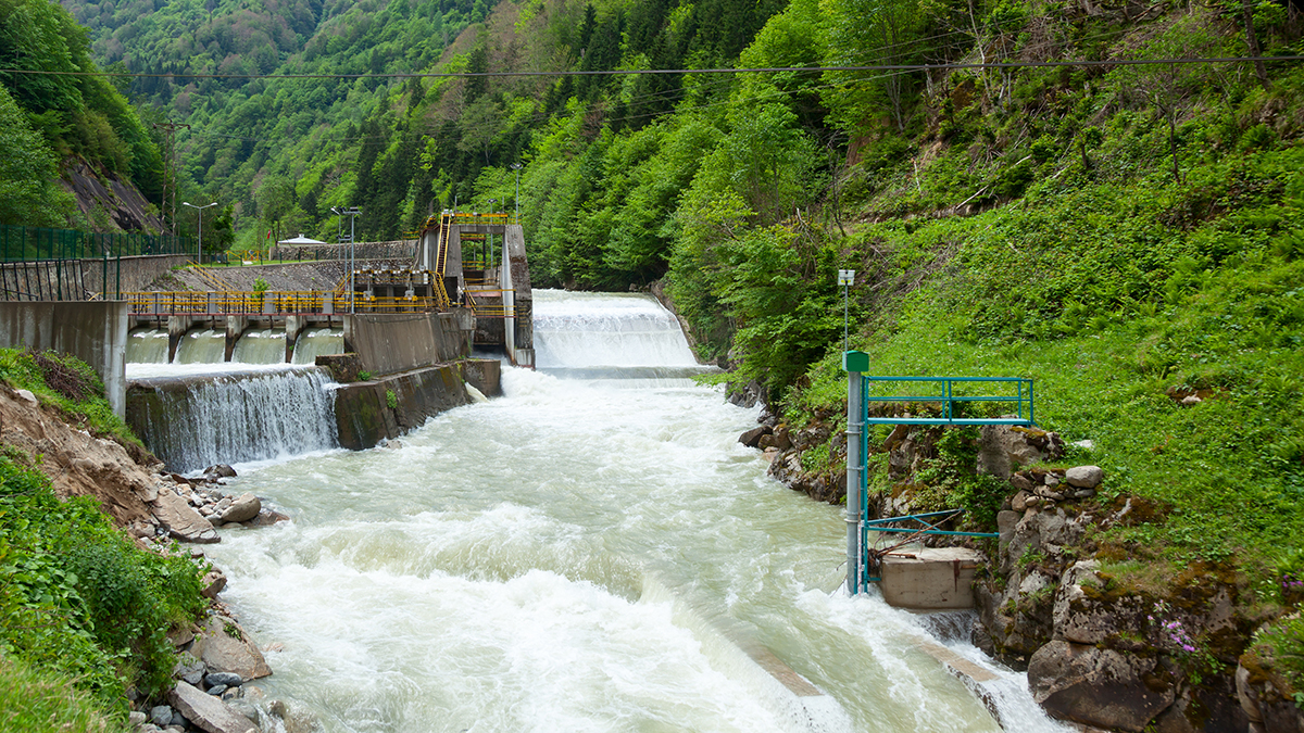 Small hydro power plant